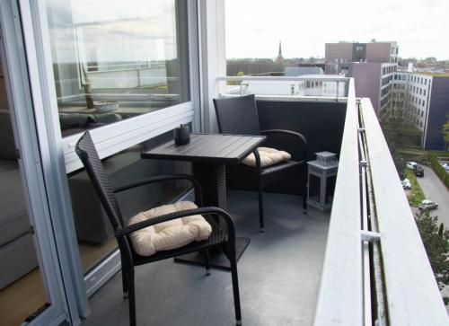 Балкон, Apartment am Kurpark in Bad Segeberg