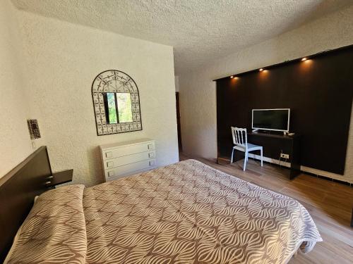 1 double bed