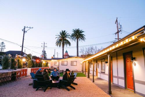 Kilátás, Viking Inn in Solvang (Kalifornia)