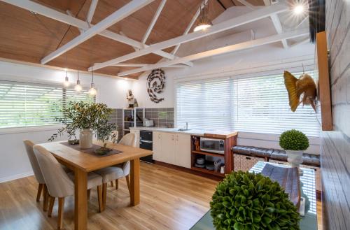 Kitchen, The Chefs Cottage in Waikanae