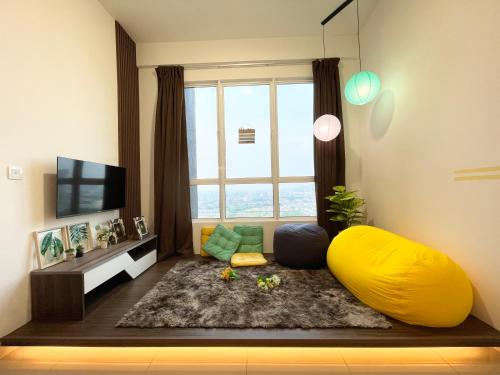 Amber 2B2B Cozy apt Wi-Fi TV Box near Encore Melaka