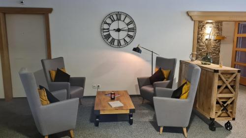 共用Lounge/電視區, Berghotel Trübsee - Accessible Only by Cable Car (Berghotel Trubsee - Accessible Only by Cable Car) in 禾芬舒伊森