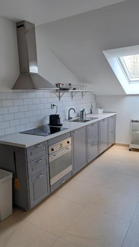 Køkken, Apartman FARMA HRADEC in Mnichovo Hradiste
