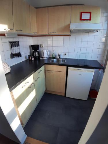 廚房, 贊德沃特公寓 (Appartementen Zandvoort) in 贊得弗爾得