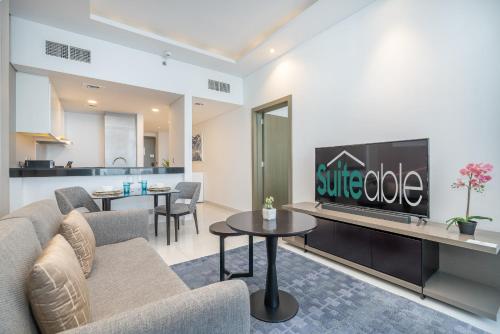 Spectacular Burj Khalifa view service apartment, Dubaï (photo 7)