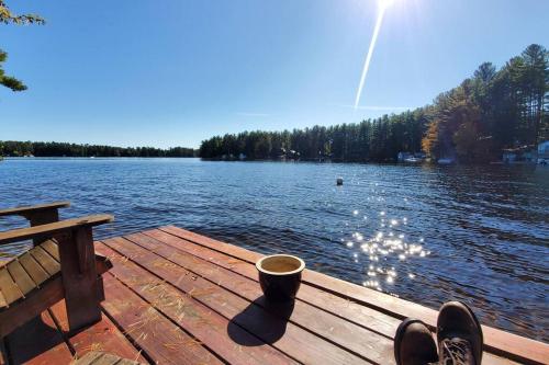 The Stabbin Cabin on Grant Island Brantingham Lake