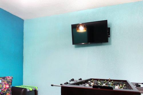 Colorida Casa Azul en Texcoco Centro WiFi Cocina in Texcoco de Mora, Mexico