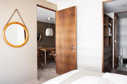 Japandi style apartment in Polanco