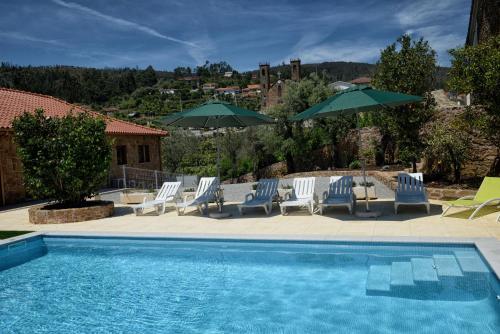 8 bedrooms villa with private pool furnished garden and wifi at Celorico de Basto