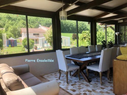 Maison de 2 chambres avec piscine partagee jardin amenage et wifi a Saint Gery - Location saisonnière - Saint-Géry-Vers