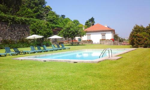 6 bedrooms villa with private pool furnished garden and wifi at Santo Tirso