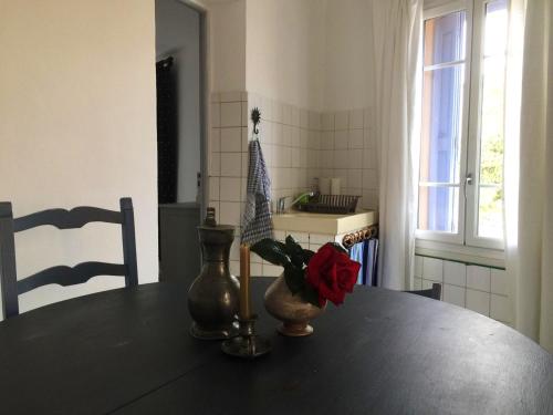 Appartement d'une chambre avec vue sur la ville terrasse amenagee et wifi a Saint Genis des Fontaines a 8 km de la plage