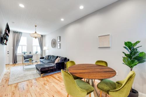 Trendy Fairmount Gem-5 star Location, Roof Deck, PARKING, GR8 for FAMILIES in Philadelphia, USA