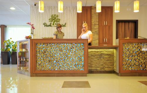 Lobby, Park Hotel Gyula in Kastelykert