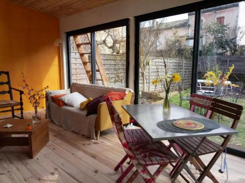 Chalet d'une chambre avec jardin clos et wifi a Lamastre