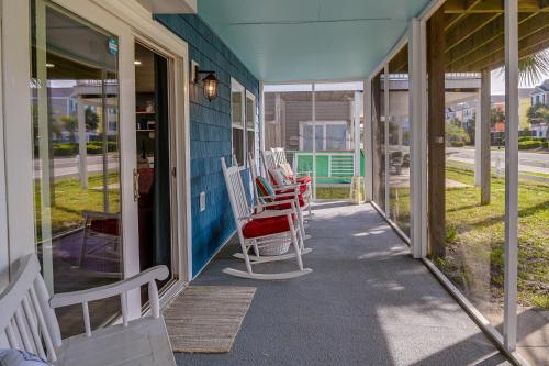 Coastal Surfside Beach House Walk to the Ocean!