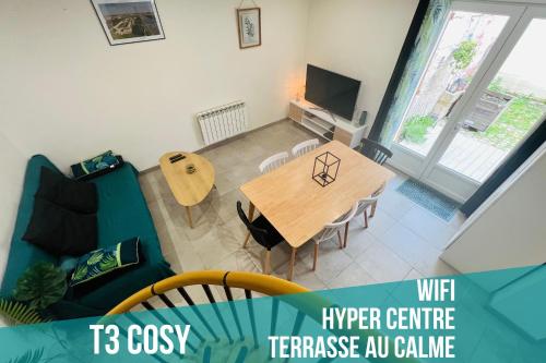 T3 Cosy Maison de Ville Terrasse au Calme - Location saisonnière - Rochefort