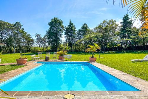 Chácara 1 com piscina e lazer em Holambra-SP