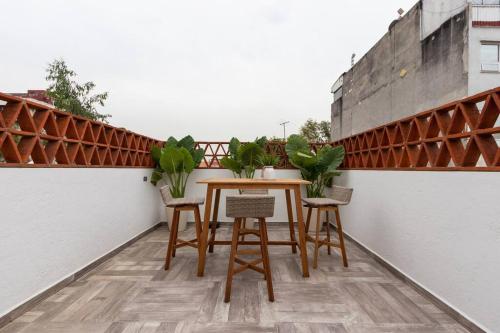 DepaManuela en La Roma con Roof garden in Mexico City, Mexico