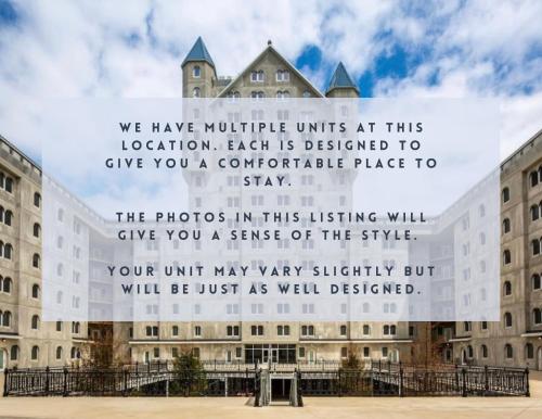 2BR Balcony Suite with Parking at The Grand Castle in Grandville, USA