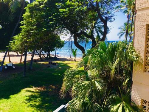 Great Value! Beach & Ocean View Condo! - Kona Reef B-21 at Park & Next to Road - main image