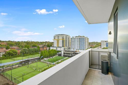 Balcony/terrace, Lovely Studio apartments in Strathfield CBD in Strathfield