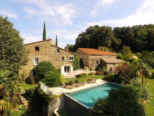 15th Century Catalan Farmhouse with pool - Accommodation - Arles-sur-Tech