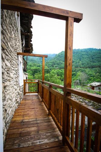 Balkons/terase, Yamabushi B&B in Gravere