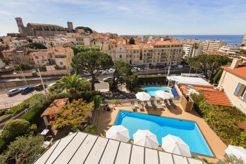 Uitzicht, The Originals Boutique, Hotel des Orangers, Cannes (Inter-Hotel) in Le Suquet Old Town