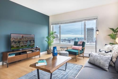 1BR Nob Hill w Gym short nr Union Sq SFO-85