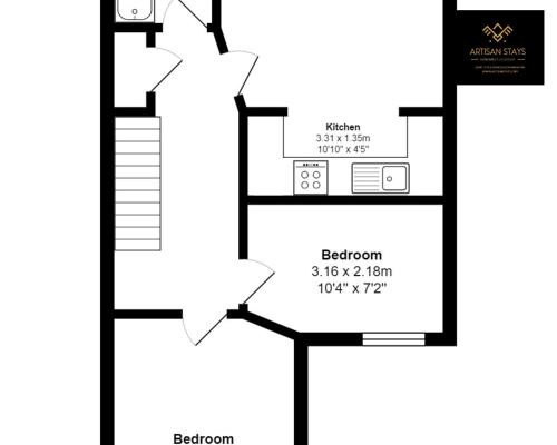 Deluxe Apartment in Southend-On-Sea by Artisan Stays I Free Parking I Weekly & Monthly Stay Offer