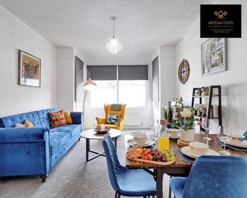 Luxury Furnished Apartment in Southend-On-Sea by Artisan Stays I Weekly or Monthly Stay Offers and Free Parking - Southend-on-Sea