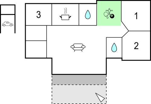 Cozy Home In Oksbl With Wifi