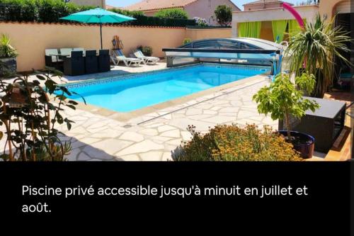 Petit Paradis wifi Spa Piscine Vélo Collioure 10 mn - Apartment - Saint-André