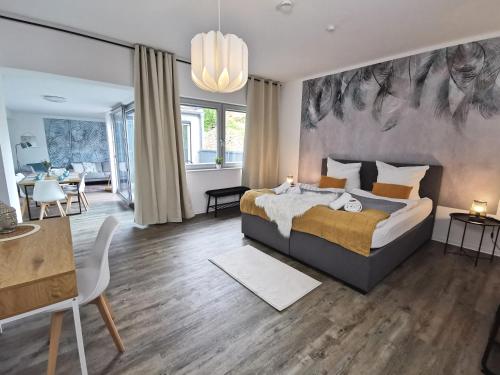 BohnApartments - Town House am Stadtpark - Terrasse - Parkplätze - WLAN in Erfurt, Deutschland
