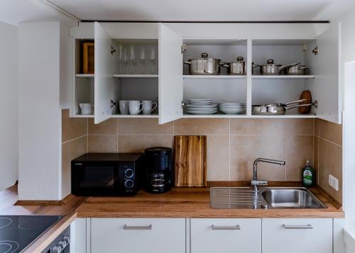 köök, Ferienhaus direkt an der Wümme (Ferienhaus direkt an der Wumme) in Hellwege