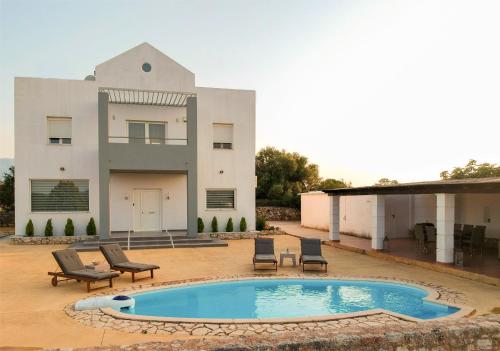 Grey Haven Luxury Villa gîte à louer Souda Airport