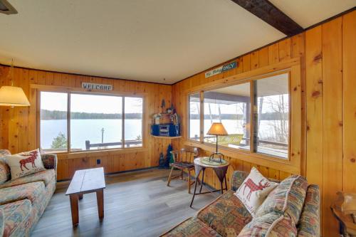 Lakefront Cabin with Private Dock and Beach! in Manistique, USA