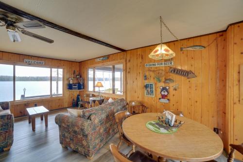 Lakefront Cabin with Private Dock and Beach! in Manistique, USA