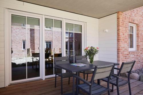 Balcony/terrace, Bernstein Kattegat Apartment 8 in Busum