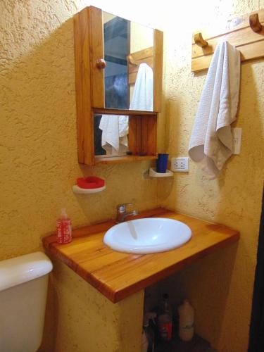 Bathroom, Cabanas Terra Olivo in Coquimbito