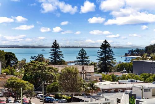 Cote D Azur in the heart on Nelson Bay with a swimming pool