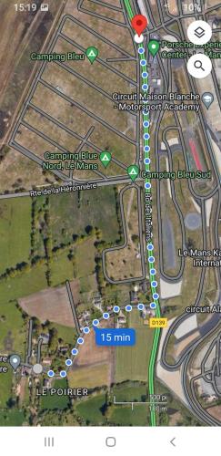 maison 300 m Circuit Bugatti 24h chambre d'hôte Les Guegilets