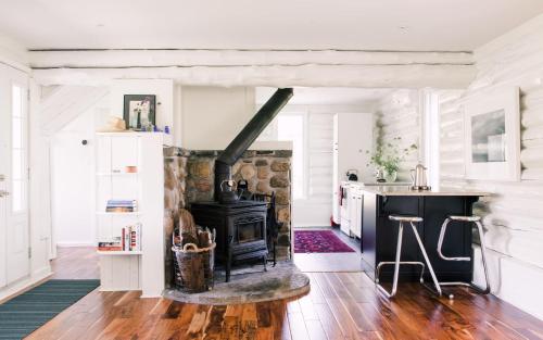 Demilune Lodge - Serene cabin with hot tub