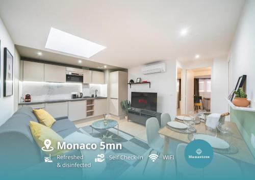 Hypercentre - 5mn à pied Monaco - Apartment - Beausoleil