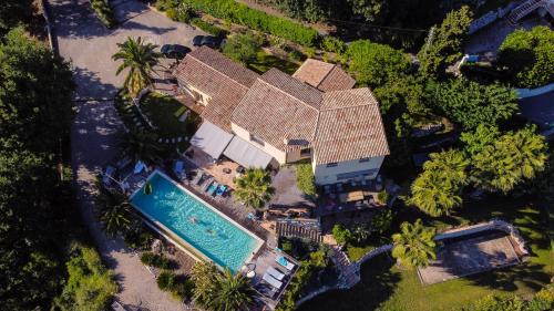 Le Roc - magnificent villa with amazing sea sight gîte à louer Saint-Jeannet