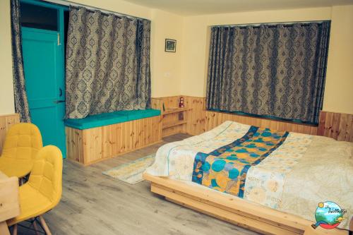 1 double bed