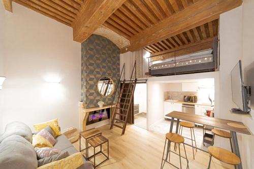 Le petit Platière-Appartement rénové-Terreaux - Location saisonnière - Lyon