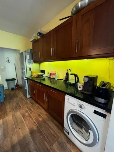 Kitchen, Holiday home in the city-center of Antibes with a private pool in Laval