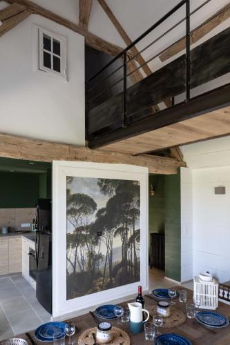 Konyha, La Bergerie & Le Poulailler, Pool & Spa in Lamotte-Beuvron